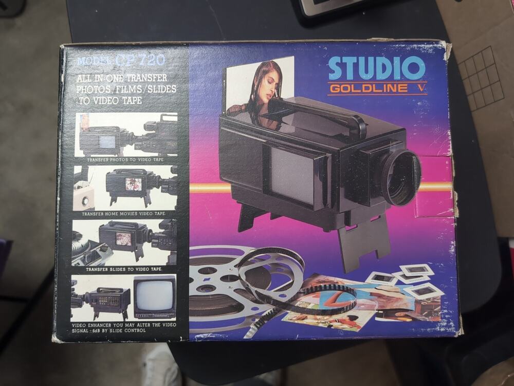 VINTAGE VIDEO TRANSFER SYSTEM STUDIO V GOLDLINE MODEL CP-720 New In Box